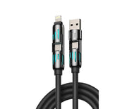 4-in-1 Multi USB Charging Cable ( Random Color )