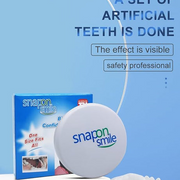 Snap On Smile Veneers Moldable False Artificial Braces Teeth Kits For Men And Women