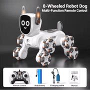 8‑Wheel Multi‑Functional RC Robot Dog